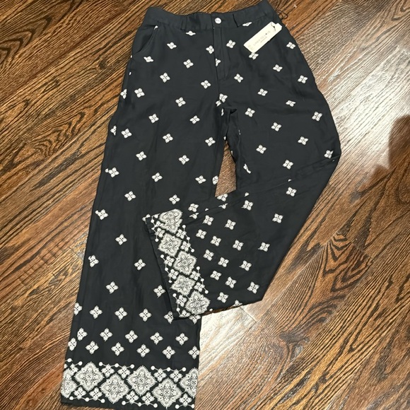 **NWT** Rachel Zoe Linen Pant - Picture 2 of 7